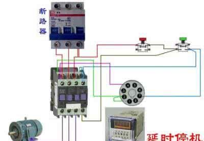 常见电动机实物接线图解(常见电动机实物接线图片)