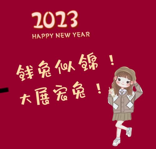 2023新年朋友圈文案图片(2023新年朋友圈文案短句)