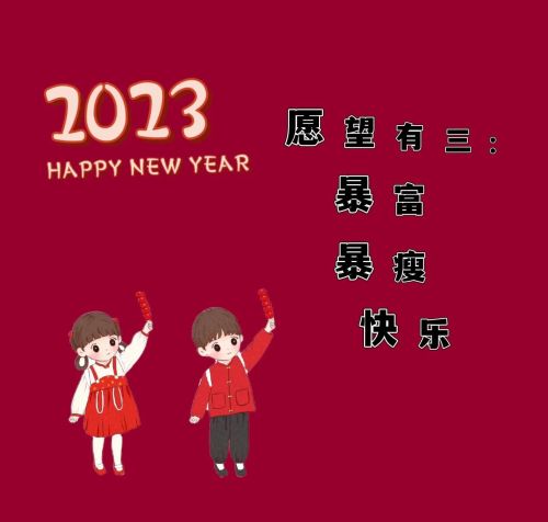 2023新年朋友圈文案图片(2023新年朋友圈文案短句)