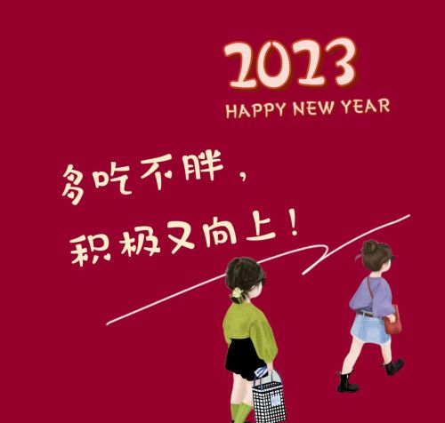 2023新年朋友圈文案图片(2023新年朋友圈文案短句)