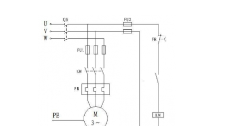 电机自锁启动电路图(电动机自锁启动控制电路的工作原理)
