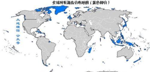 世界所有海岛分布地图图片(世界所有海岛分布地图高清)