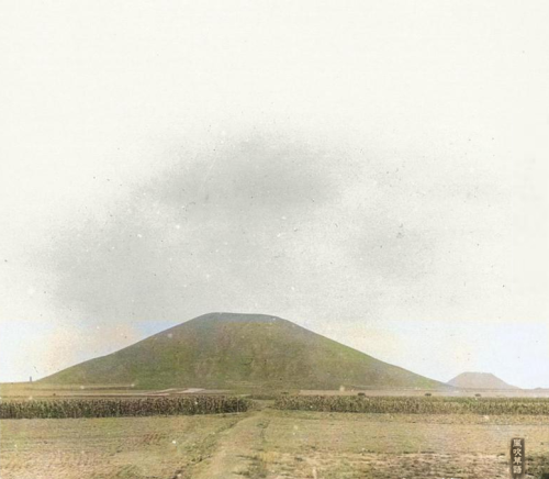 陕西咸阳：1908年咸阳周陵、茂陵和霍去病墓旧影
