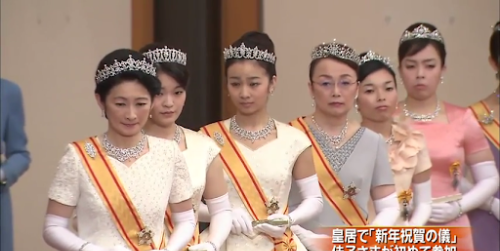 日本王室真子公主(日本皇室头饰)