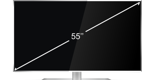 如何准确测量电视尺寸?买多大尺寸的电视合适呢(测量电视多少寸)