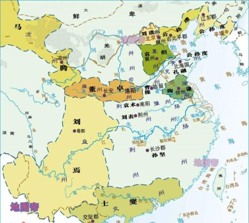 地图讲三国(三国地图长什么样)