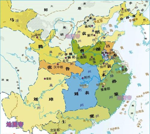 地图讲三国(三国地图长什么样)