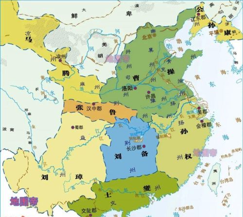 地图讲三国(三国地图长什么样)