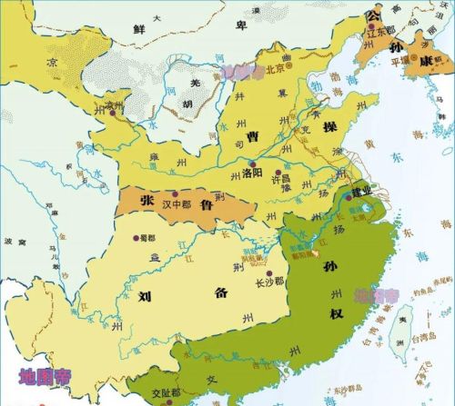 地图讲三国(三国地图长什么样)