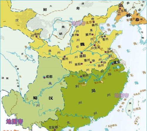 地图讲三国(三国地图长什么样)