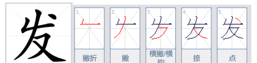 一年级上册语文汉字的笔画顺序(一年级语文上册汉字笔画笔顺)