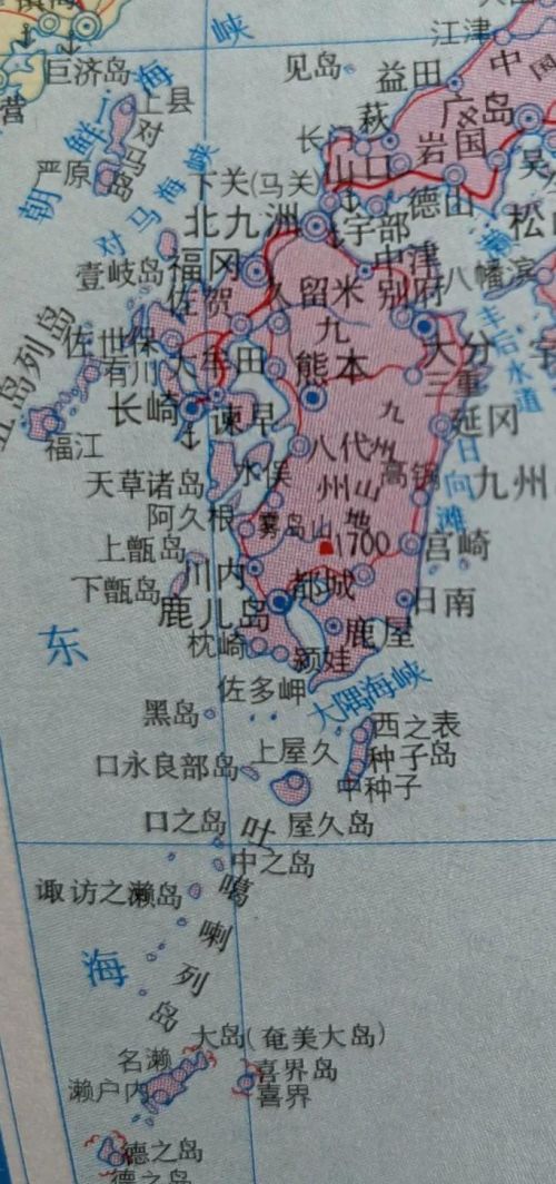 日本海岛屿面积排名(日本各岛屿面积)