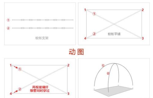 蚊帐怎么安装？图解蒙古包蚊帐安装步骤