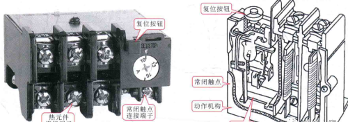 过热保护继电器的控制原理图解