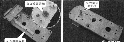 微波炉机械控制装置组成及结构