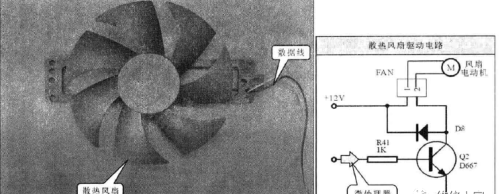 电磁炉风扇电路原理与检修