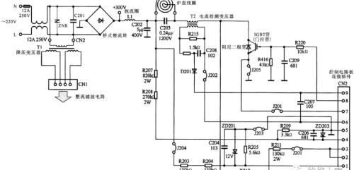 电磁炉的结构及电源电路分析