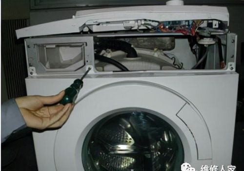 滚筒洗衣机各部件拆解教程