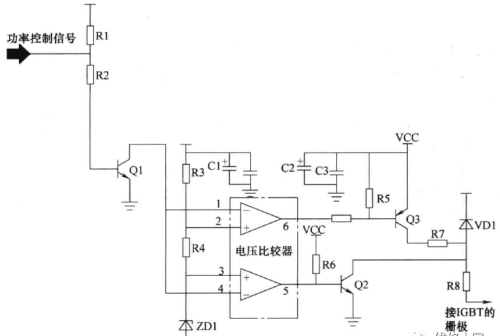 电磁炉功率控制与检锅电路原理分析