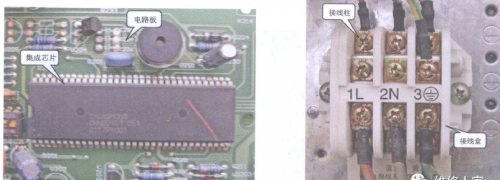 普通柜式空调器室内机的结构组成