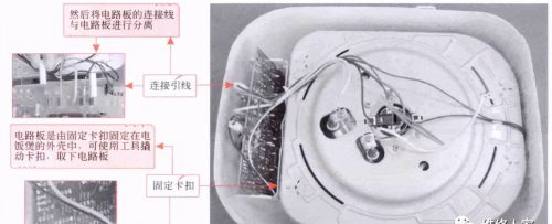 电饭煲的拆装操作方法