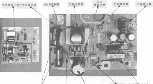 变频冰箱开关电源板元器件组成及作用