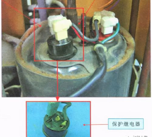 空调压缩机热保护继电器的原理与检测