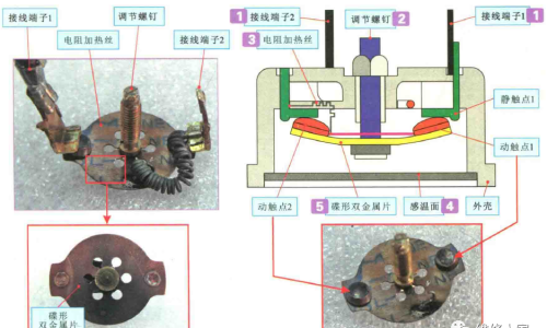 空调压缩机热保护继电器的原理与检测