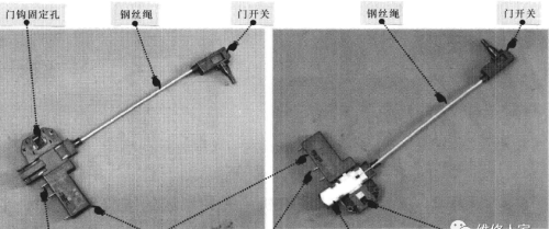 滚筒式洗衣机门开关结构和原理图解