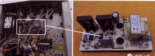 普通柜式空调电源电路原理及检测