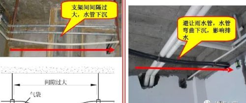 多联机冷凝水管路安装质量问题案例