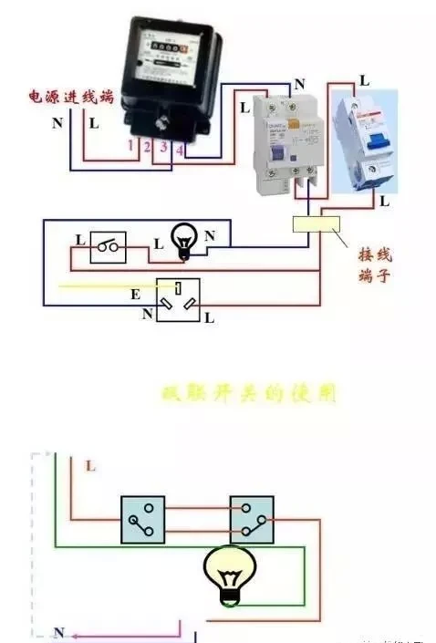 家用基本照明电路知识及安装