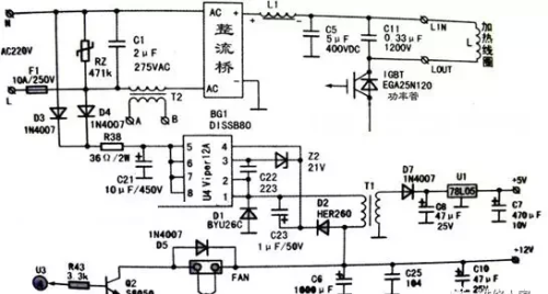 电磁炉维修经验图解