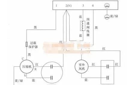 空调压缩机接线图参考