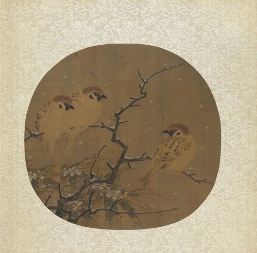 古代雪景山水画(古代雪景简笔画)