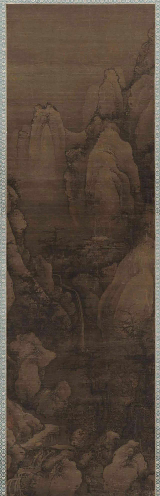 古代雪景山水画(古代雪景简笔画)