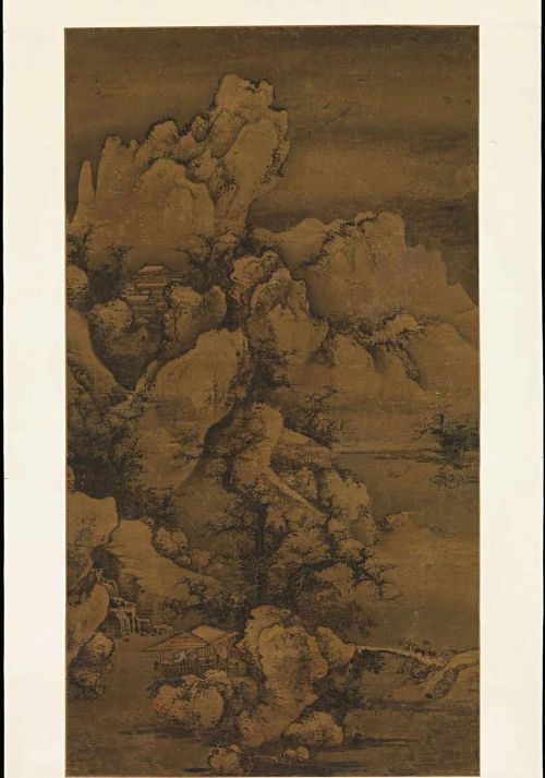 古代雪景山水画(古代雪景简笔画)