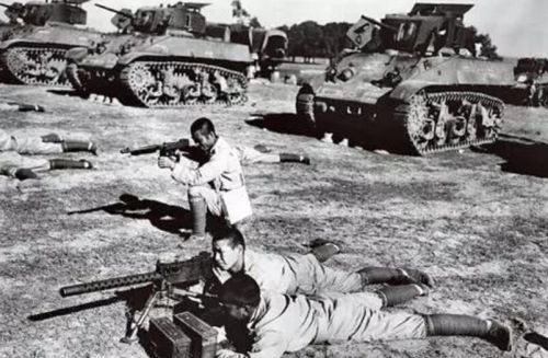 1945年初，国军各大战区兵力分布：胡宗南部规模最庞大
