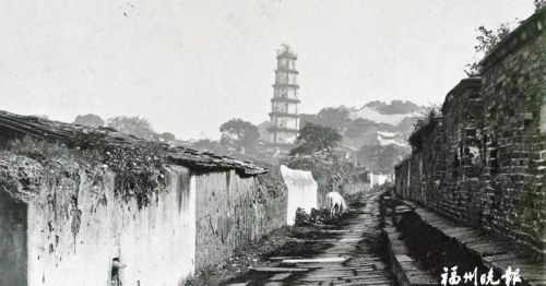 133年前的福州城墙和白塔啥模样？来自英国的老照片为你揭秘