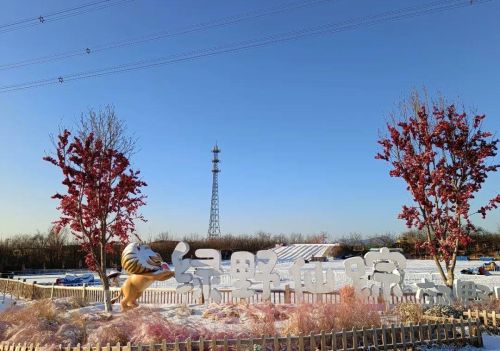 室外滑雪 趣味竞赛 老北京“冷”得别有风味