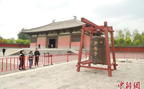 河北高碑店：全国重点文物保护单位开善寺免费对游人开放