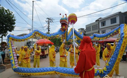 【组图】昆明晋宁福安古村举办传统“祈福节”