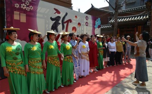 【组图】昆明晋宁福安古村举办传统“祈福节”