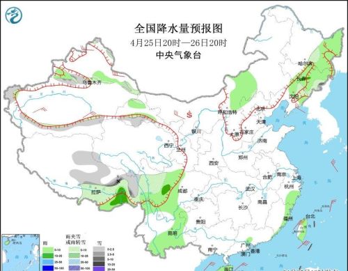 中央气象台：北方地区多冷空气活动 江南华南将有明显降雨过程