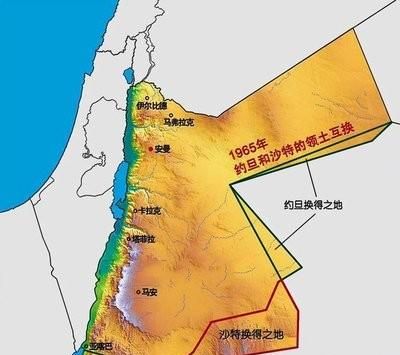 1965年，约旦用7000平方公里土地换沙特19公里海岸线，是亏是赚？