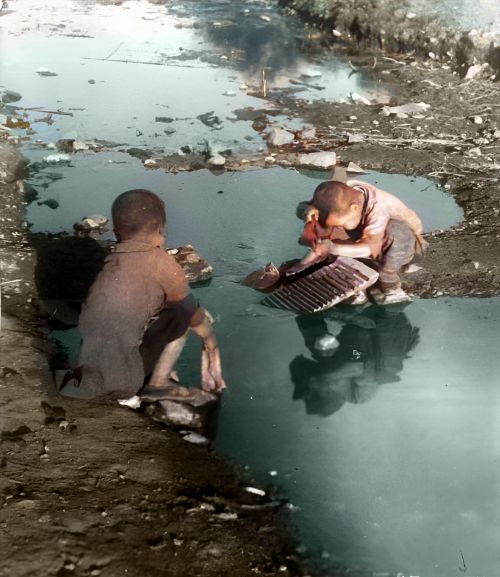 老照片：1937年日军统治下的抚顺，老百姓真实生活场景，令人惊叹