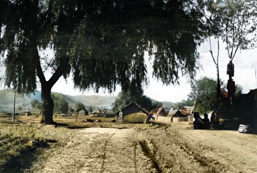 老照片：1937年日军统治下的抚顺，老百姓真实生活场景，令人惊叹