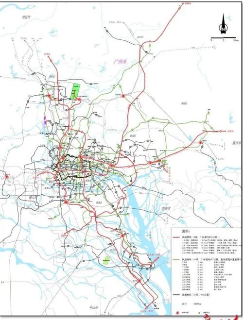 广州2条地铁将直通中山，位于东部和北部，两市地铁直达不再是梦