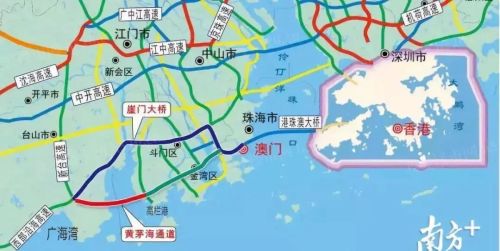 从深中通道，看广州南沙、中山、江门三地背后的“博弈”