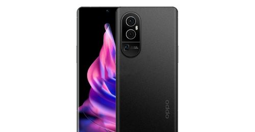 居中挖孔曲面屏+潜望式长焦三摄 OPPO Reno10 Pro+最新渲染图曝光